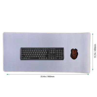 Custom blank white gaming mouse pad no printing material